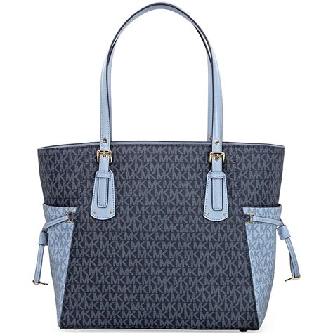 blue michael kors purses.